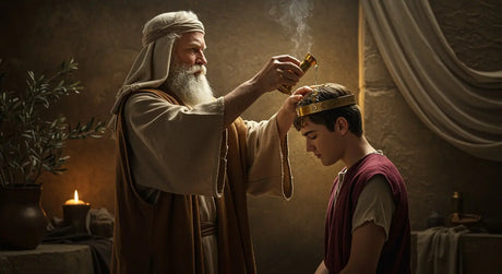 Prophet Samuel anoints King David