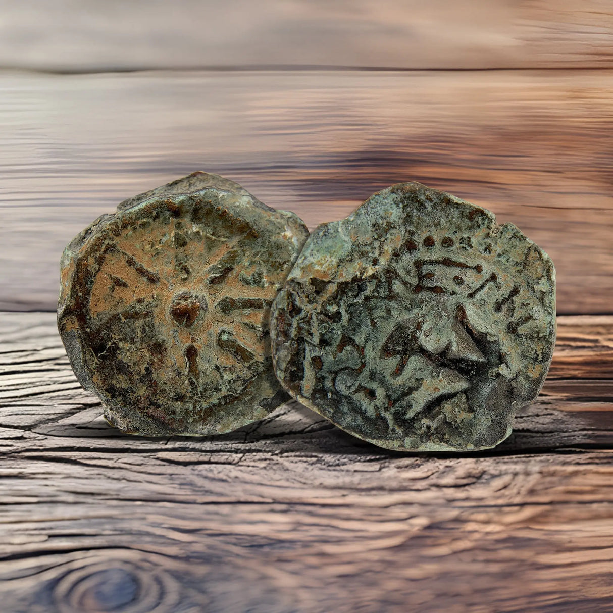 Hasmonean Prutah “Widows Mite” Holy Coins