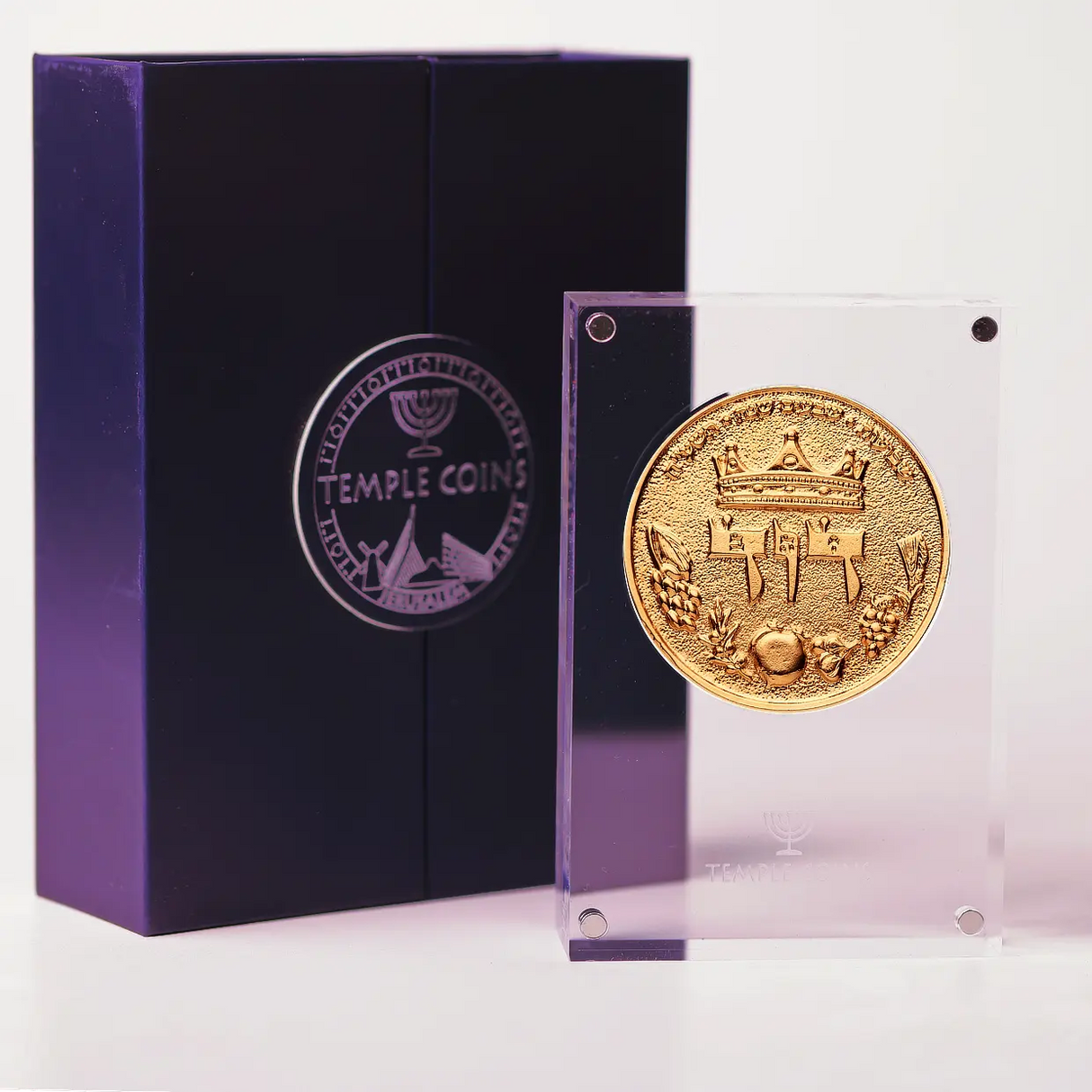 King David Half-Shekel Temple Coin Temple Coins