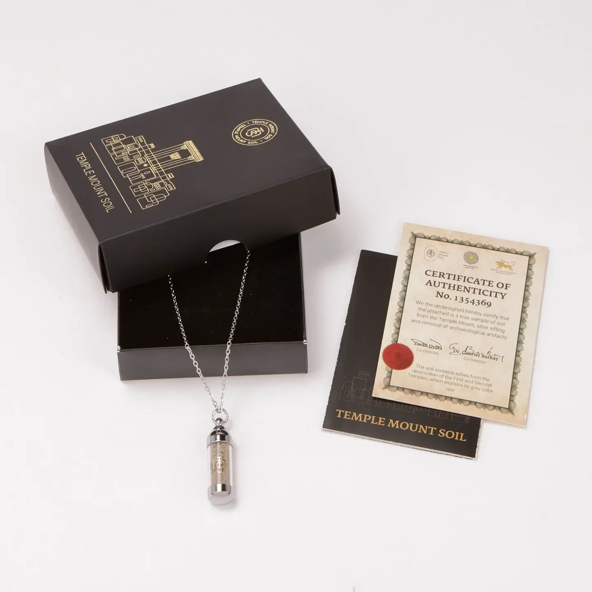 The Pendant of Eternal Faith Temple Mount Soil