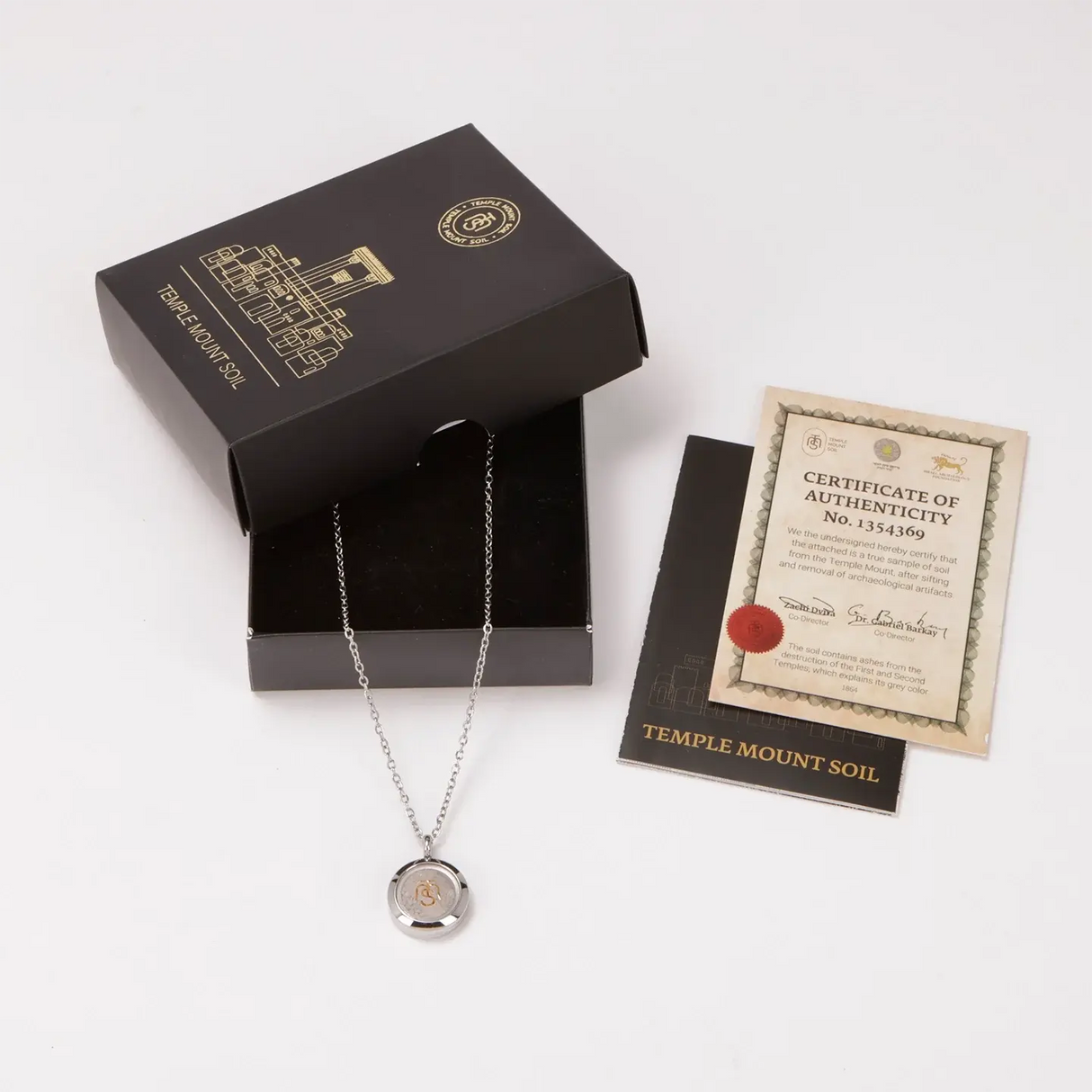 The Locket of Divine Promise Temple Mount Soil