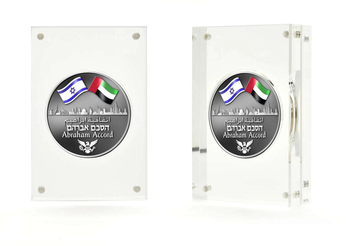 Prestige Magnetic Acrylic Coin Display Case Temple Coins