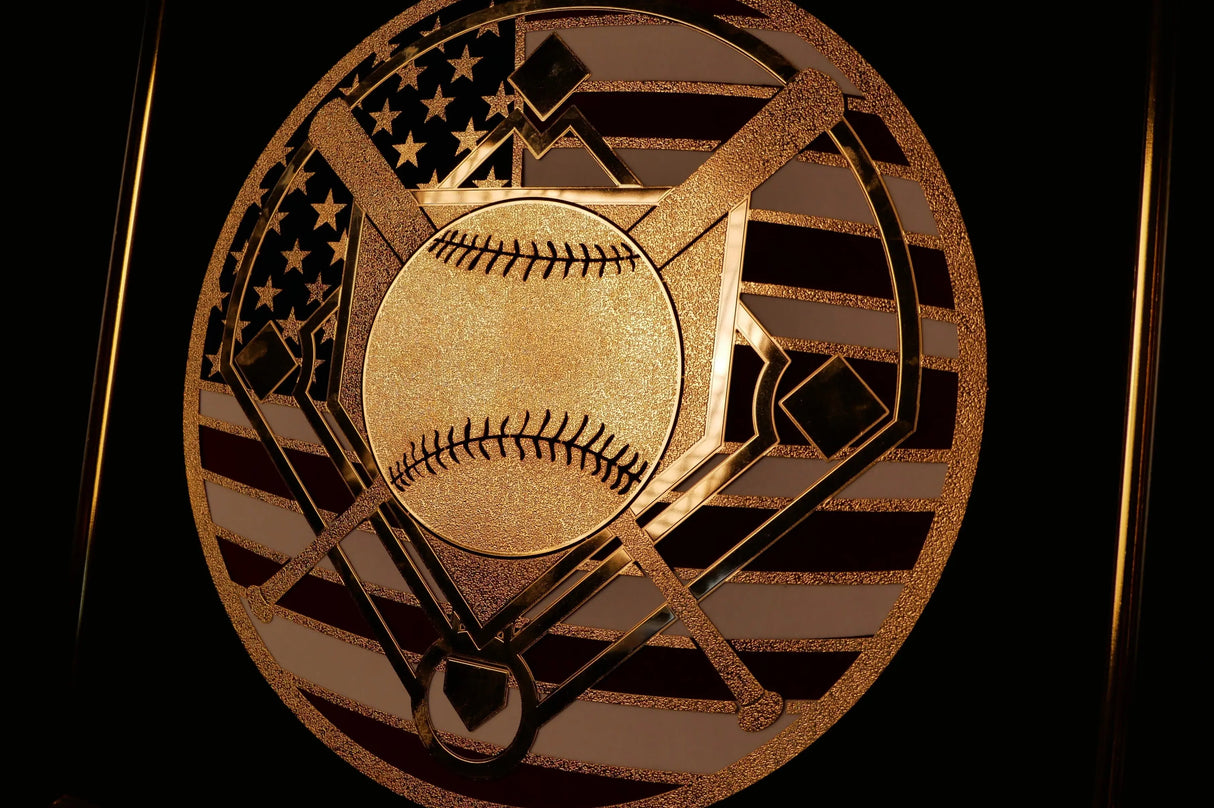 Golden Baseball Golden Patriot