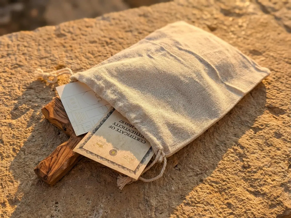 The Olive Tree Cross Temple Mount Soil