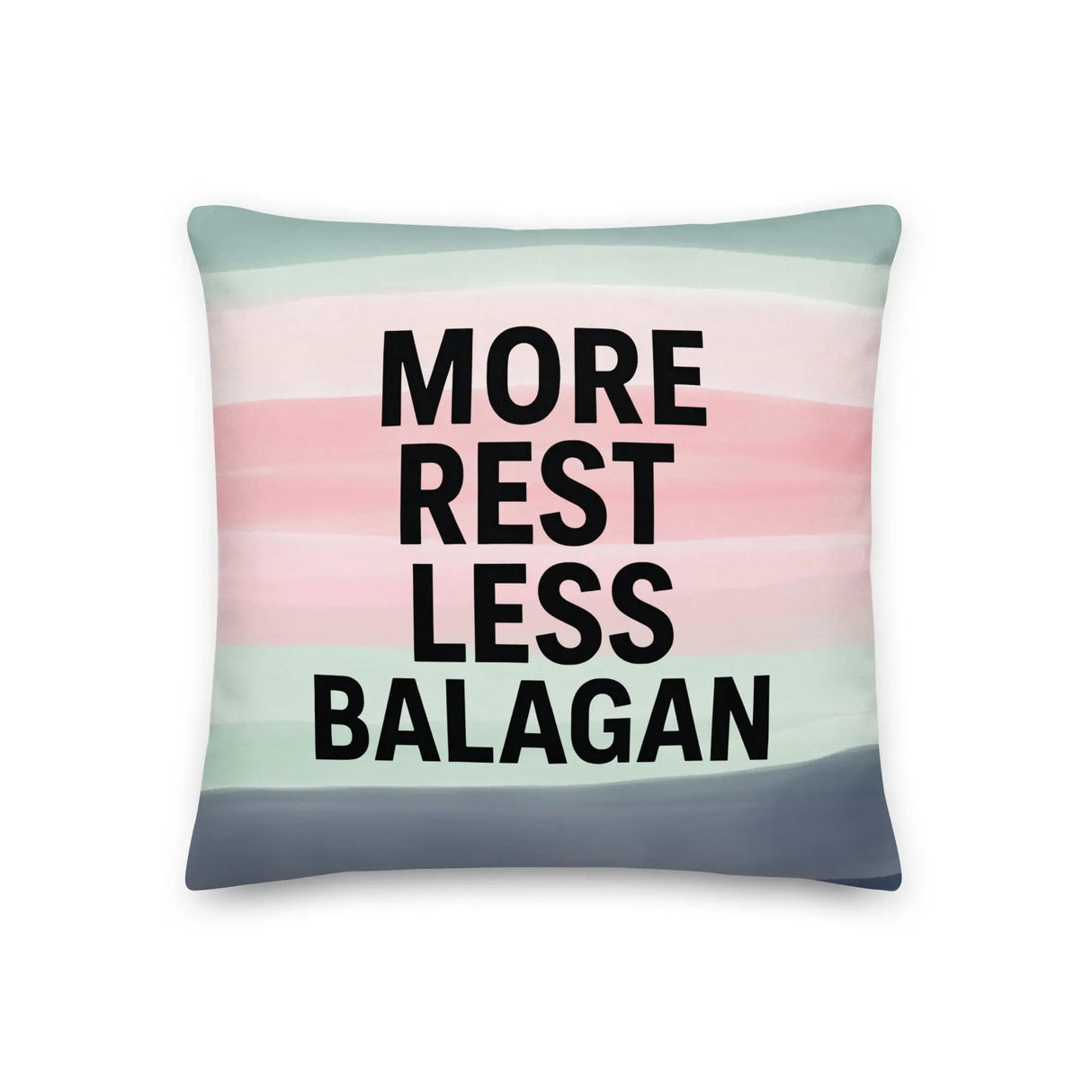 More Rest, Less Balagan Premium Pillow - Israeli Humor Meets Holy Land Comfort The Israel Store