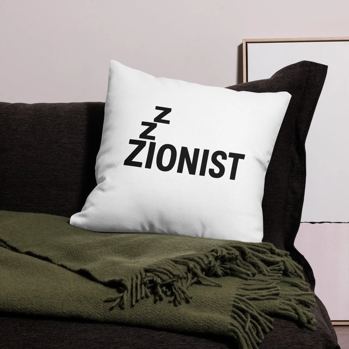Zzzionist Premium Pillow The Israel Store