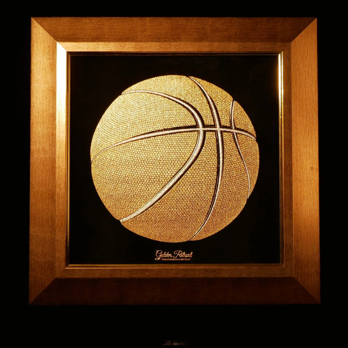 The Golden Basketball of Honor Golden Patriot