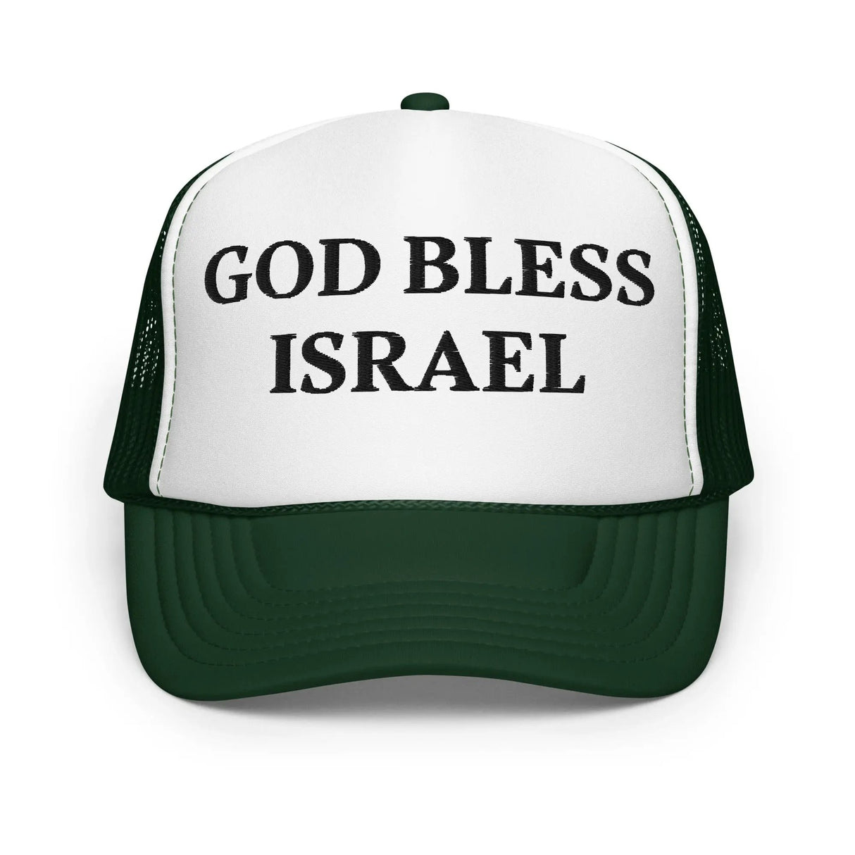 God Bless Israel - Foam trucker hat The Israel Store