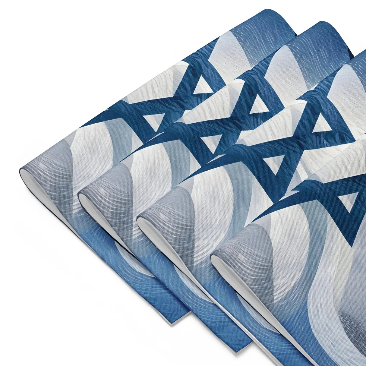 Israel Flag Star of David Placemat Set The Israel Store