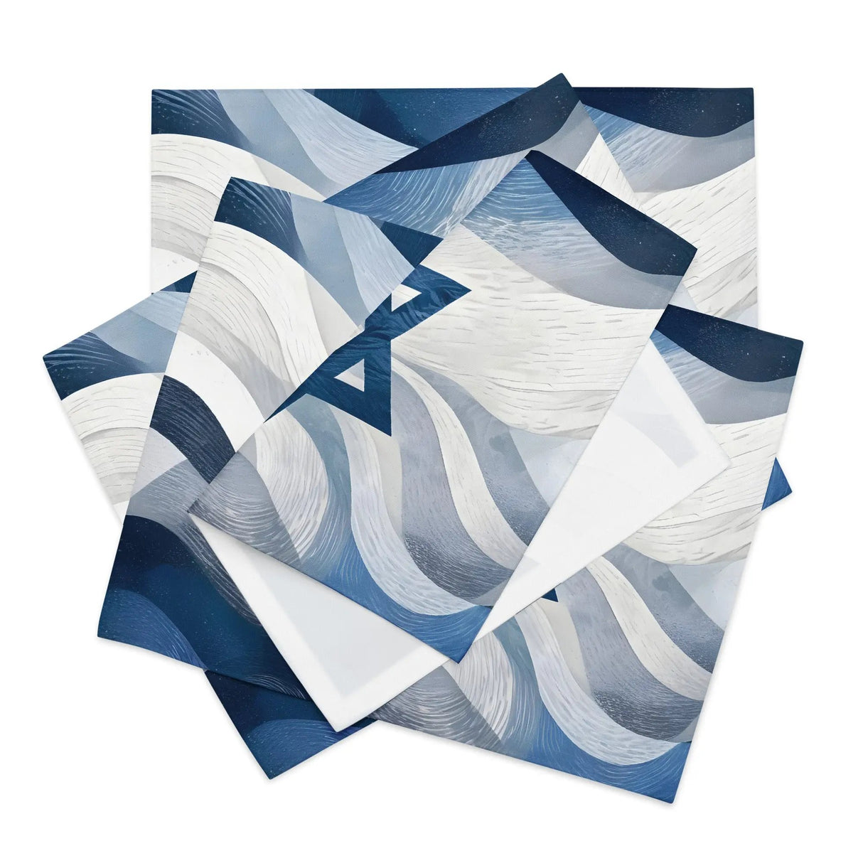 Israel Flag Star of David Placemat Set The Israel Store