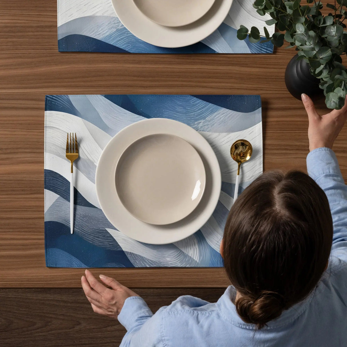 Israel Flag Star of David Placemat Set The Israel Store