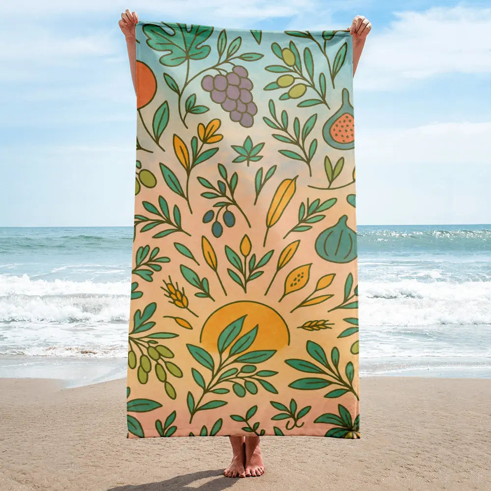 Holy Land Botanicals Towel The Israel Store