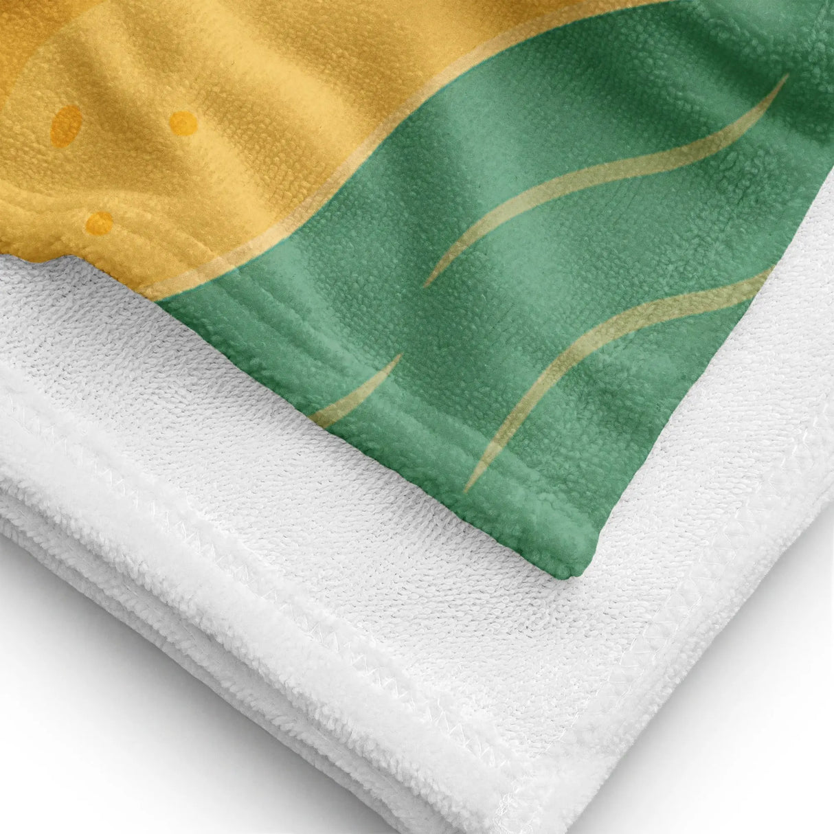 Israel Coastline Abstract Beach Towel The Israel Store