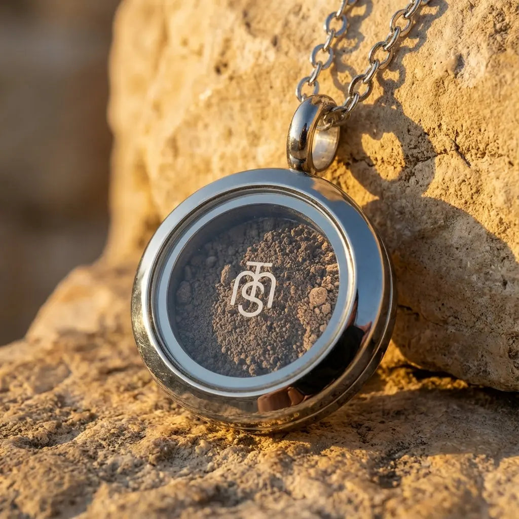The Locket of Divine Promise Temple Mount Soil