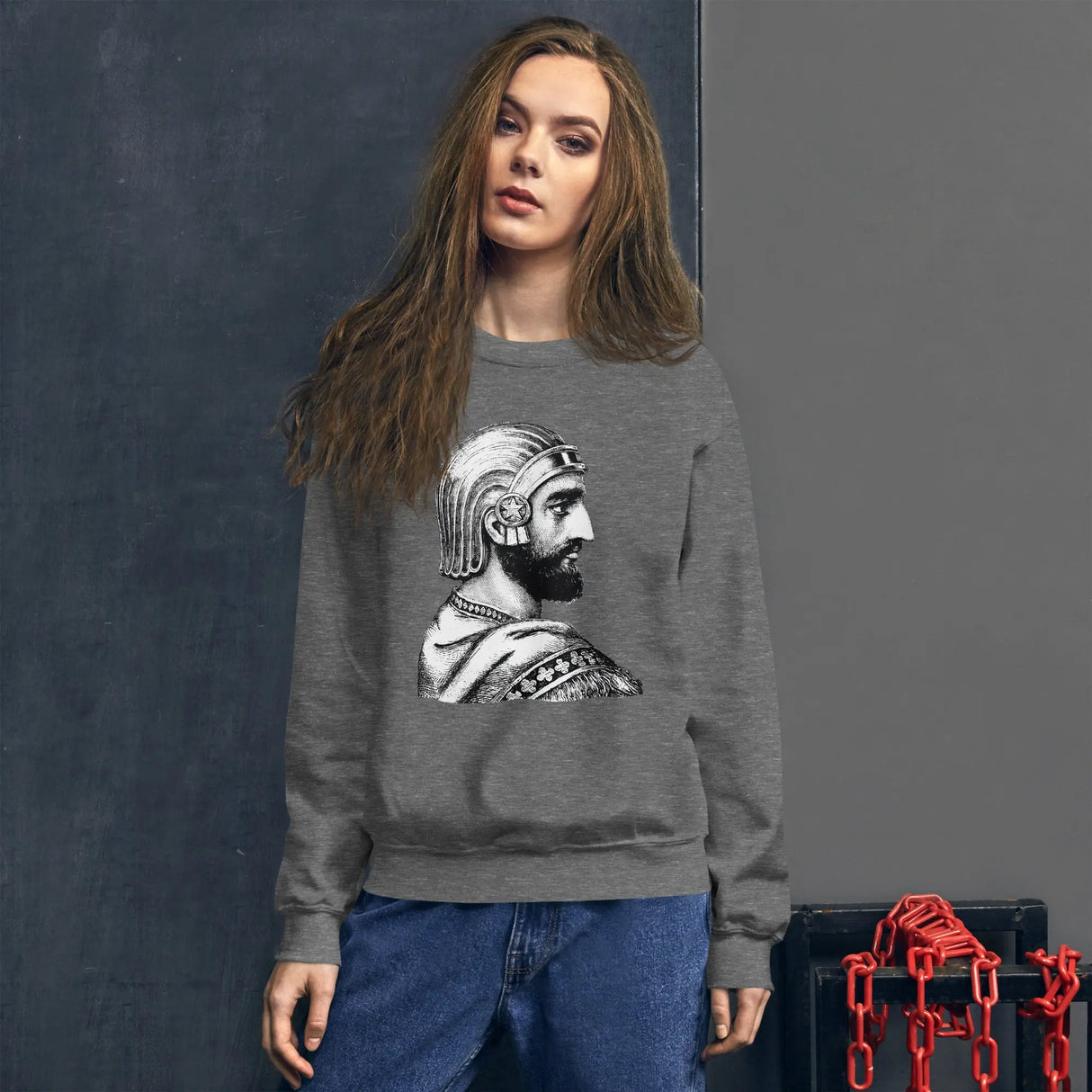 Cyrus the Great Unisex Sweatshirt – Persian Heritage The Israel Store