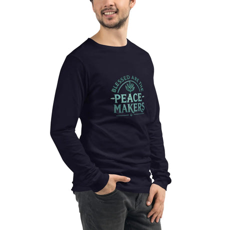 Blessed Are the Peacemakers - Unisex Long Sleeve Tee The Israel Store