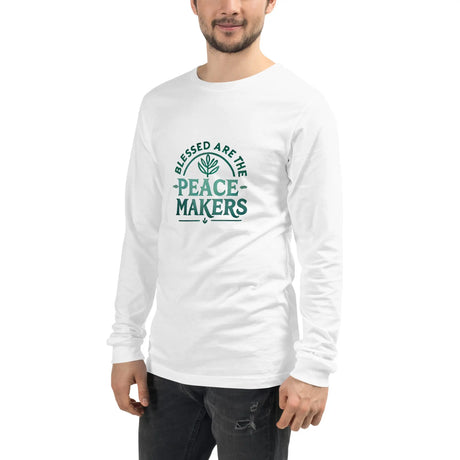 Blessed Are the Peacemakers - Unisex Long Sleeve Tee The Israel Store