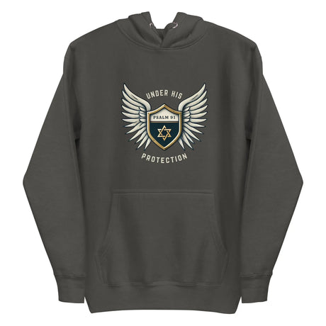 Under His Wings Psalm 91 Unisex Hoodie The Israel Store