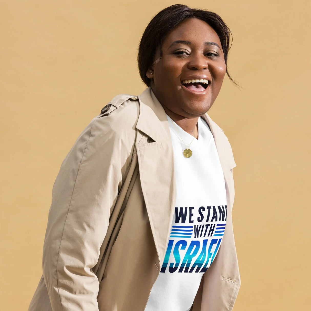 We Stand with Israel Premium Unisex Sweatshirt The Israel Store