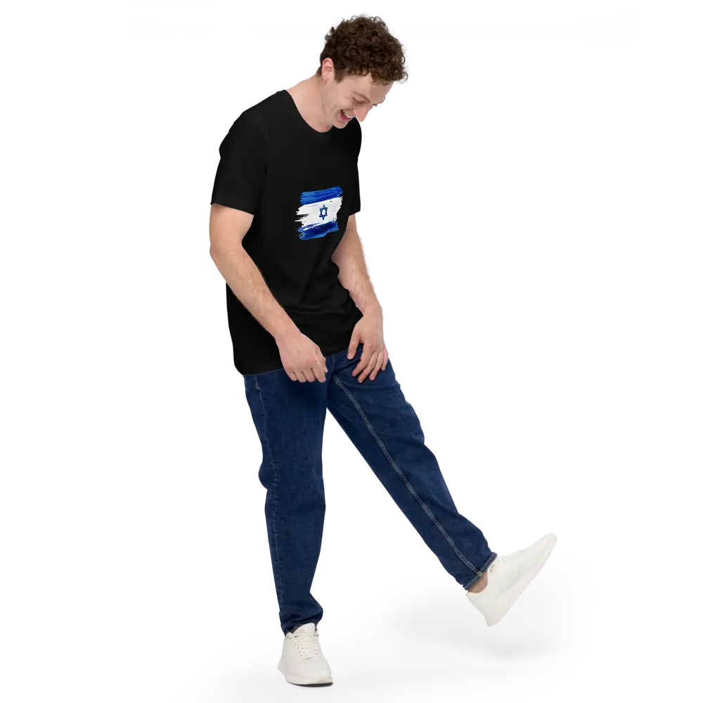 Flag Of Israel Unisex T-Shirt The Israel Store