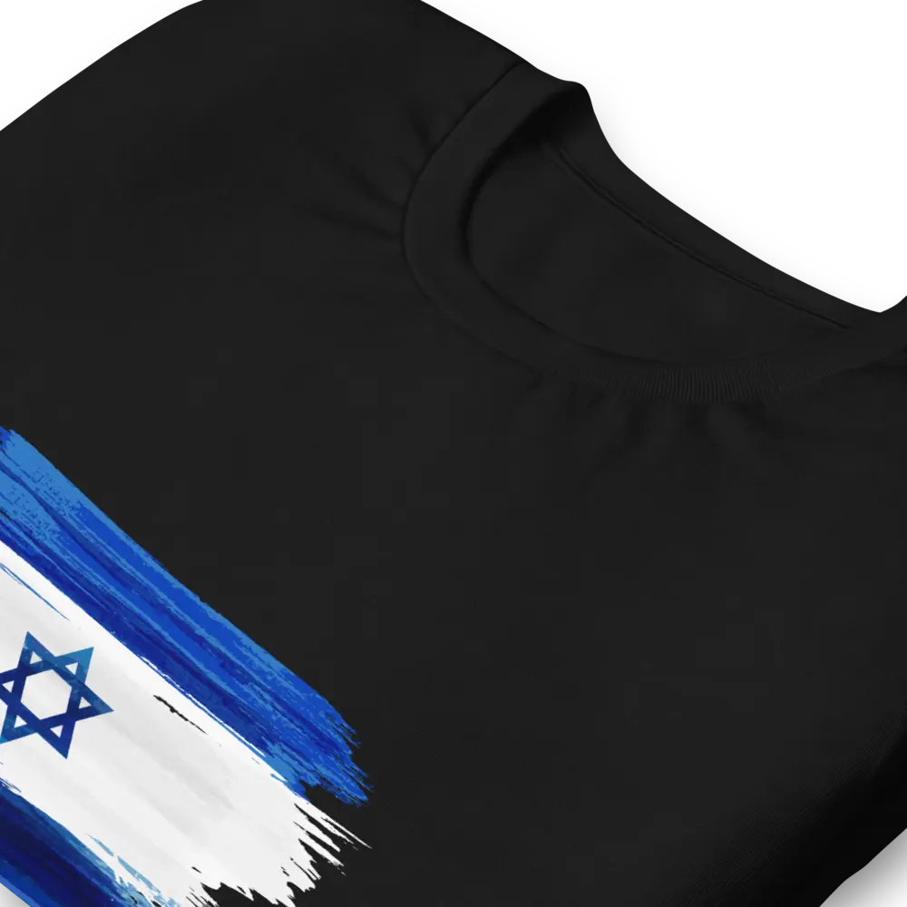 Flag Of Israel Unisex T-Shirt The Israel Store