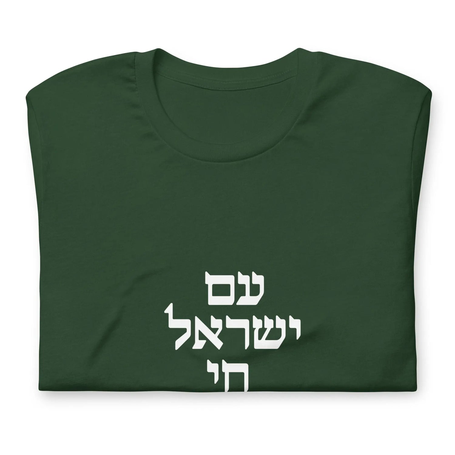 Am Yisrael Chai Hebrew Unisex T-Shirt The Israel Store