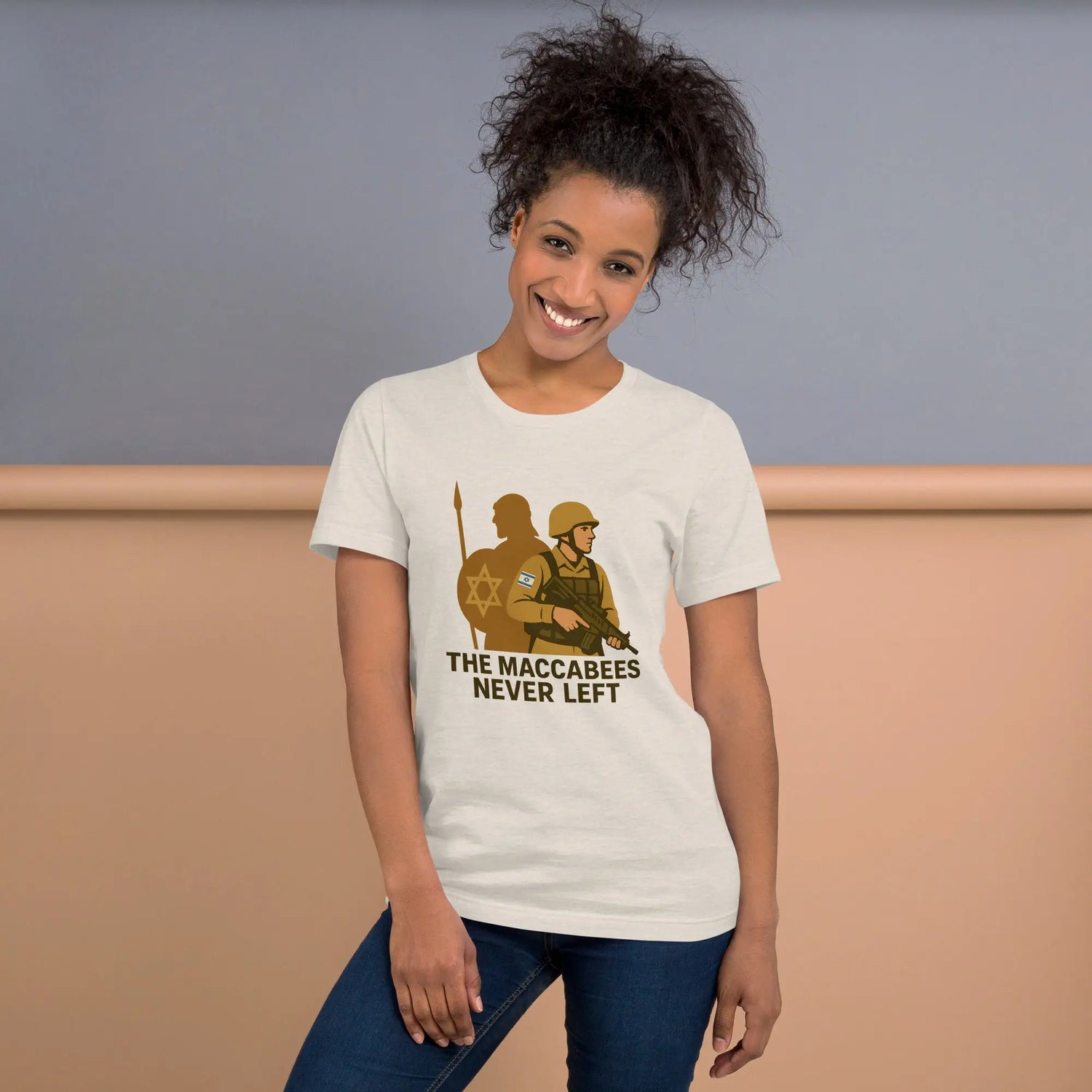 The Maccabees Never Left - Unisex T-Shirt The Israel Store