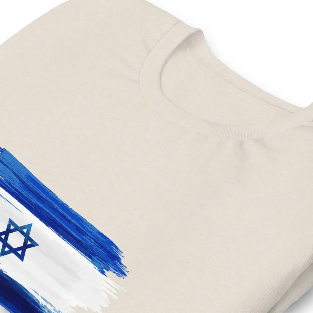 Flag Of Israel Unisex T-Shirt The Israel Store