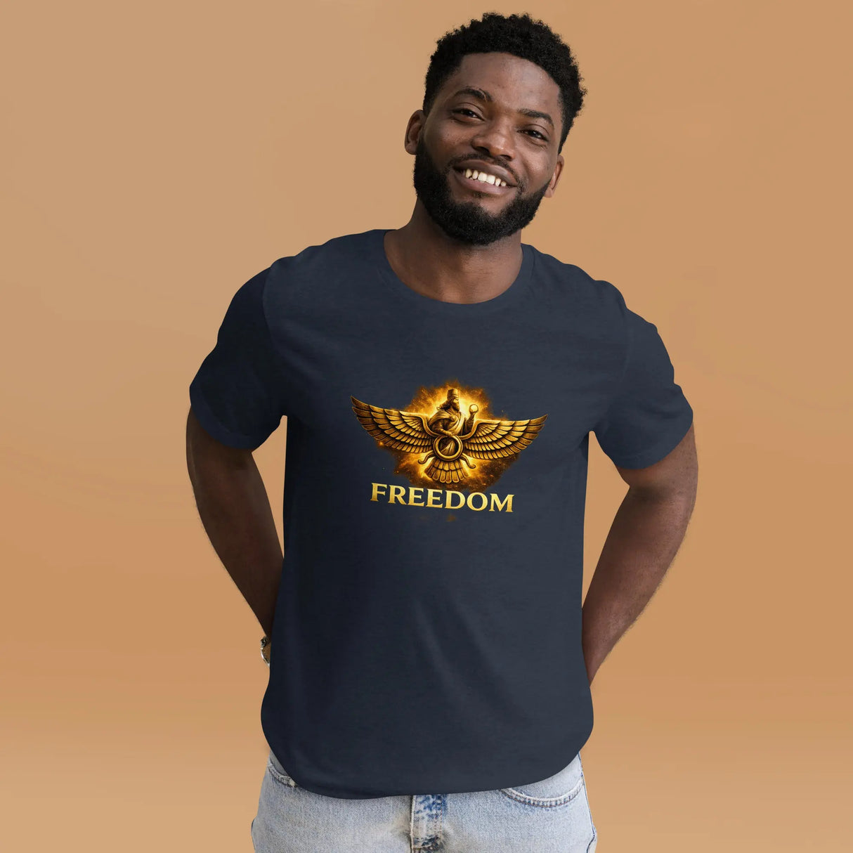 Persian Faravahar Freedom Shirt - Unisex t-shirt The Israel Store