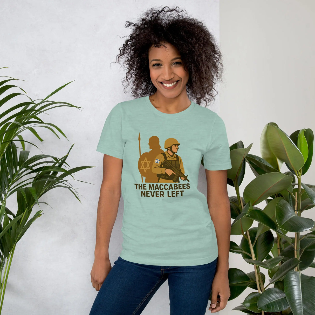 The Maccabees Never Left - Unisex T-Shirt The Israel Store