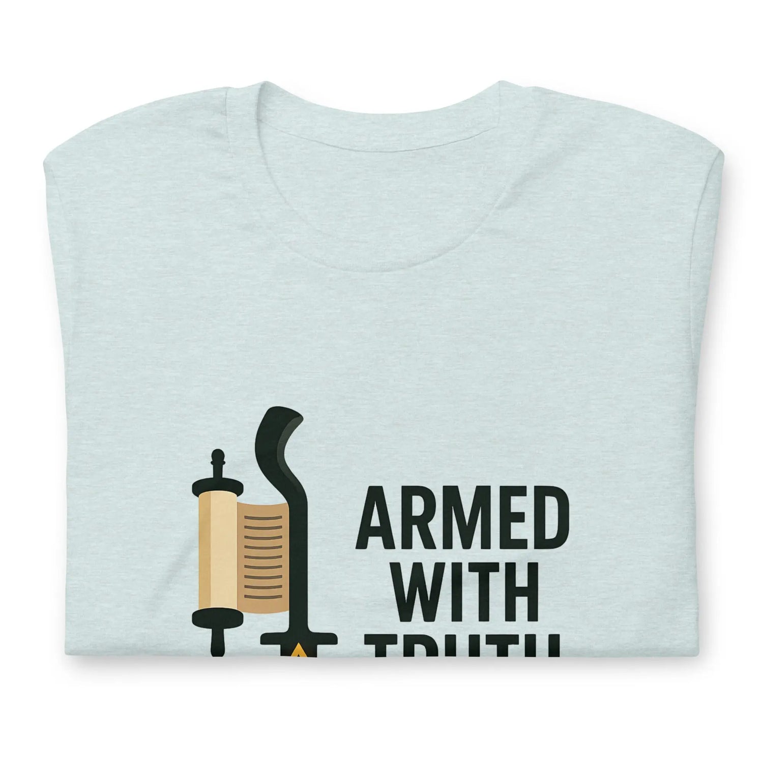 Armed with Truth – Torah & Sword Pro-Israel Unisex T-Shirt The Israel Store