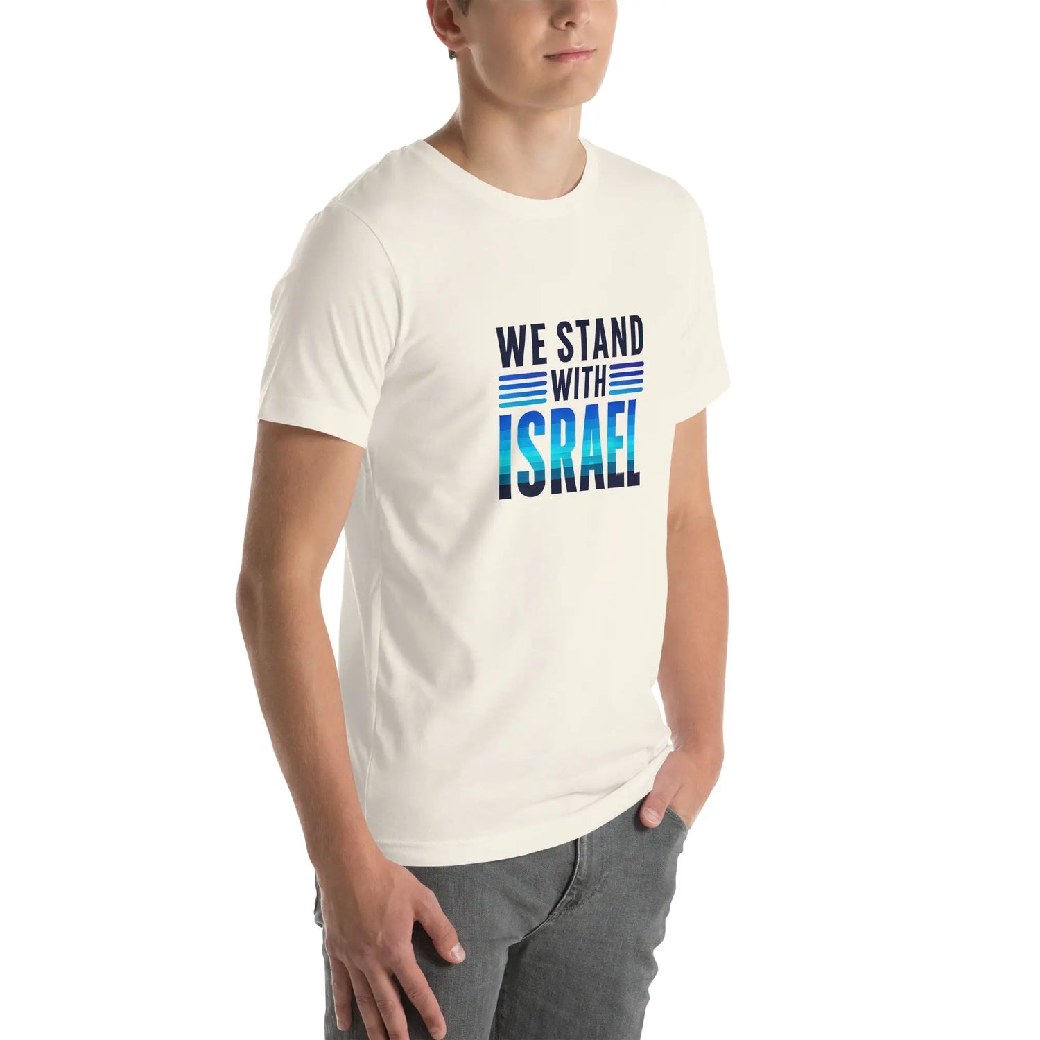 We Stand with Israel Unisex T-Shirt – Bold Support for Israel The Israel Store