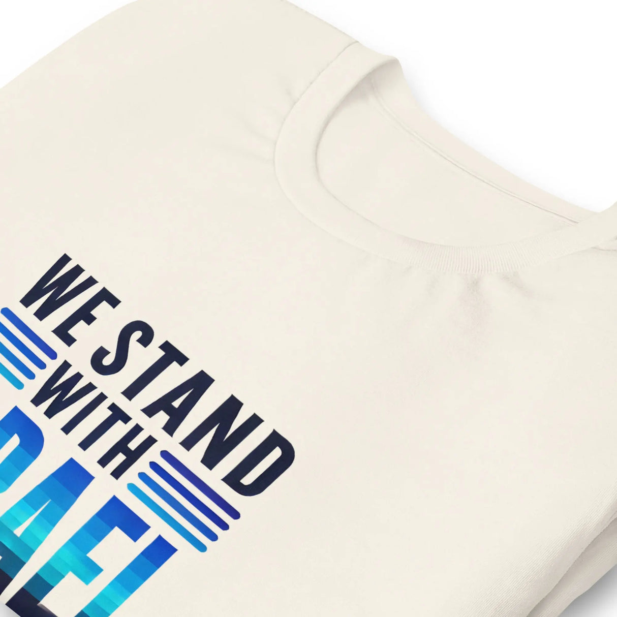 We Stand with Israel Unisex T-Shirt – Bold Support for Israel The Israel Store