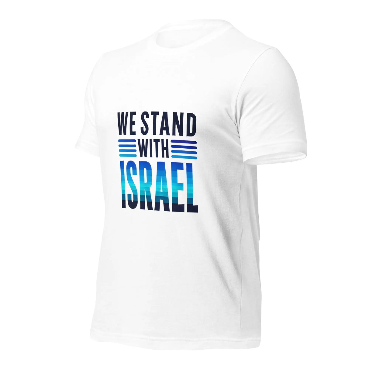 We Stand with Israel Unisex T-Shirt – Bold Support for Israel The Israel Store