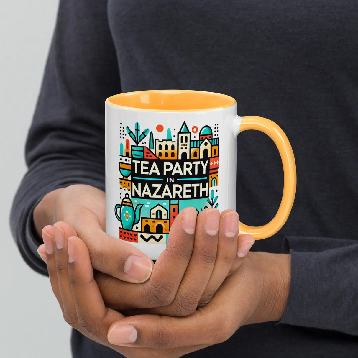 Tea Party in Nazareth Mug The Israel Store