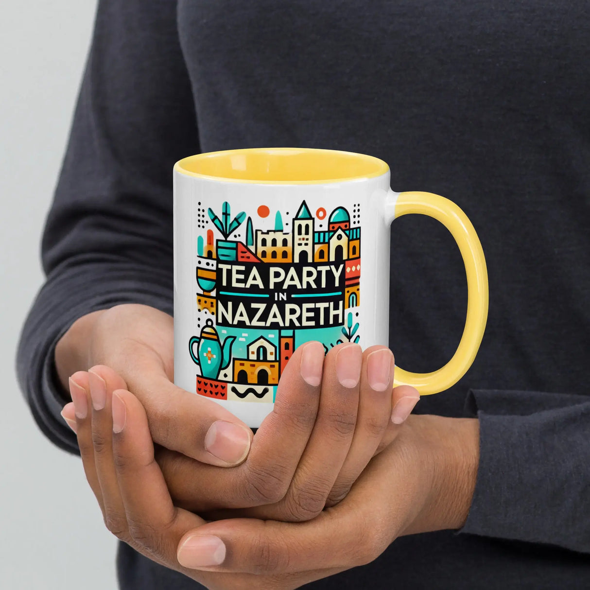 Tea Party in Nazareth Mug The Israel Store