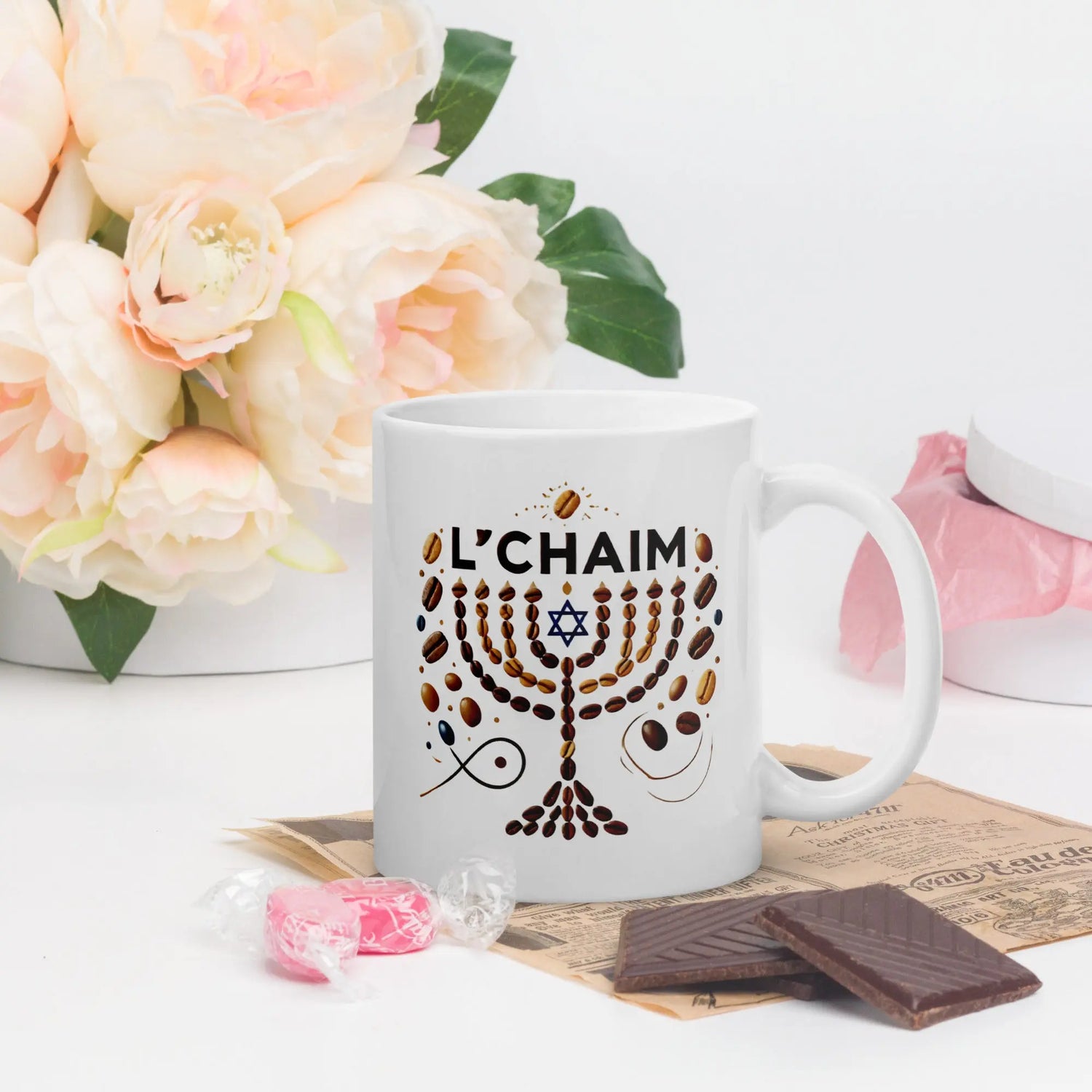 L’Chaim Coffee Mug The Israel Store