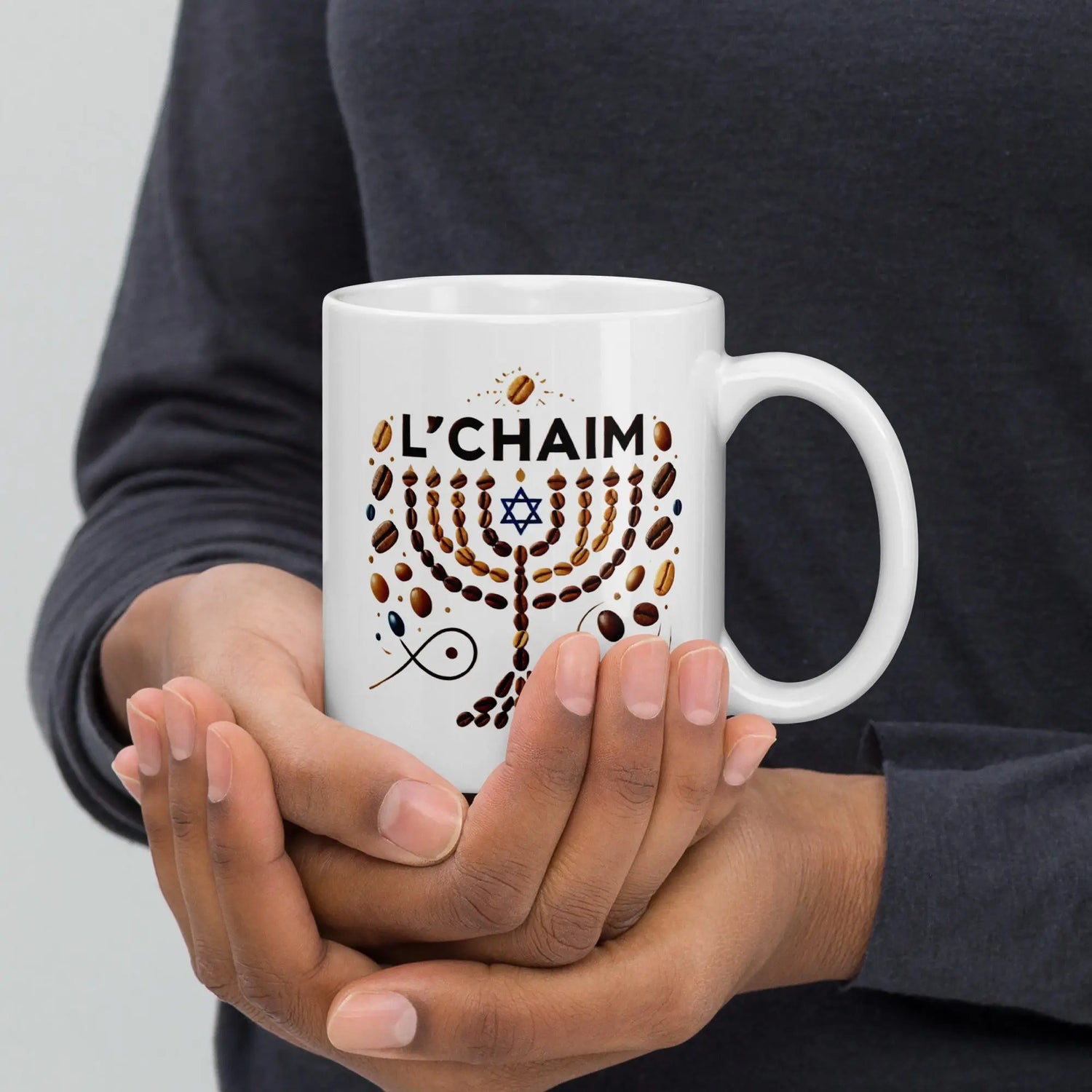 L’Chaim Coffee Mug The Israel Store