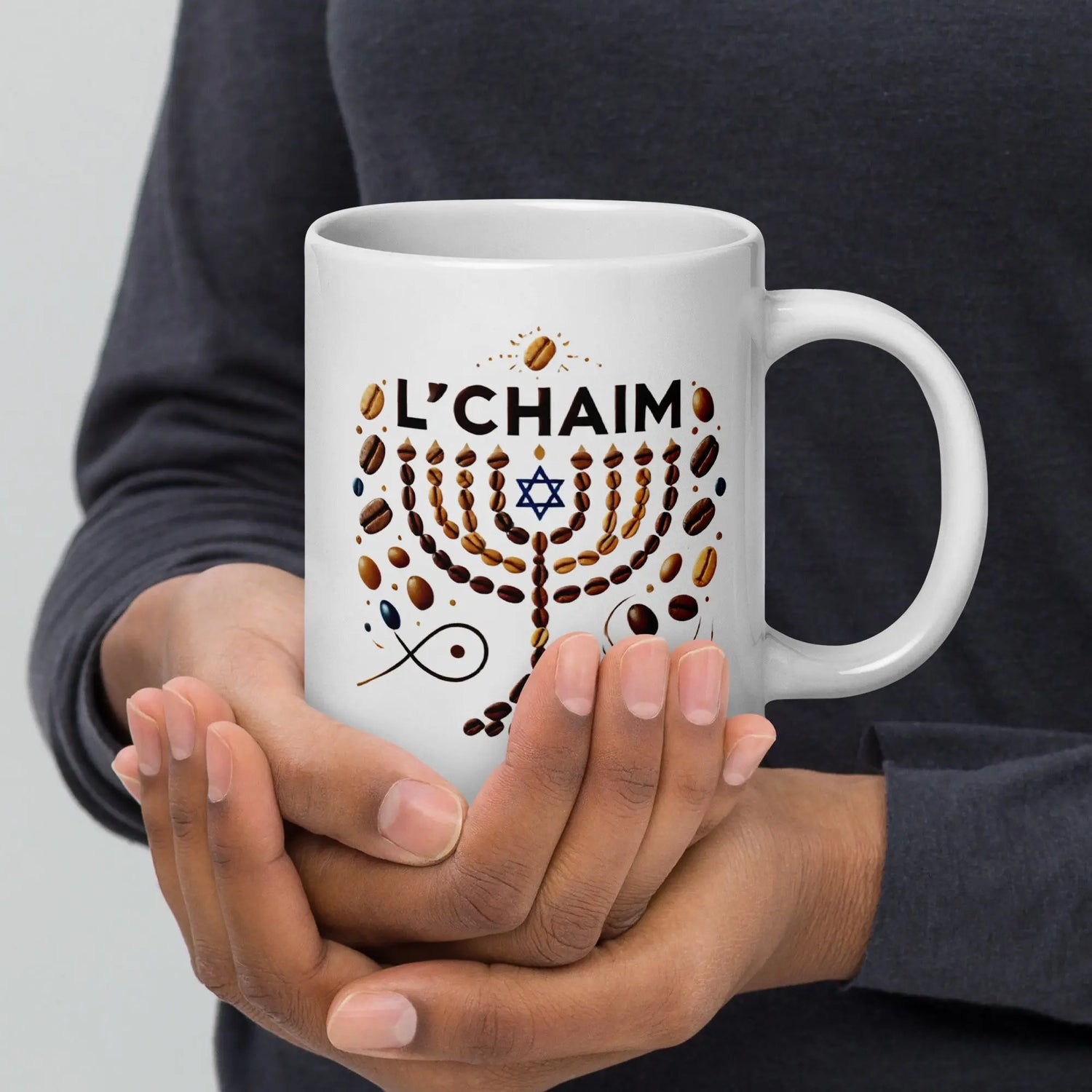 L’Chaim Coffee Mug The Israel Store