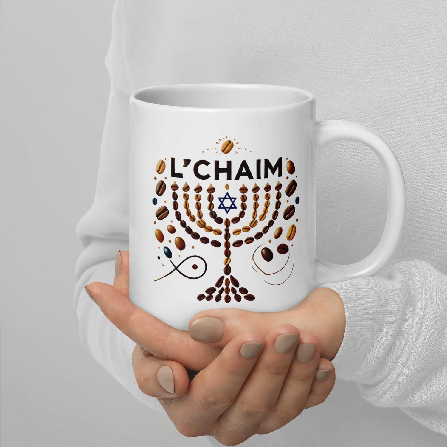 L’Chaim Coffee Mug The Israel Store