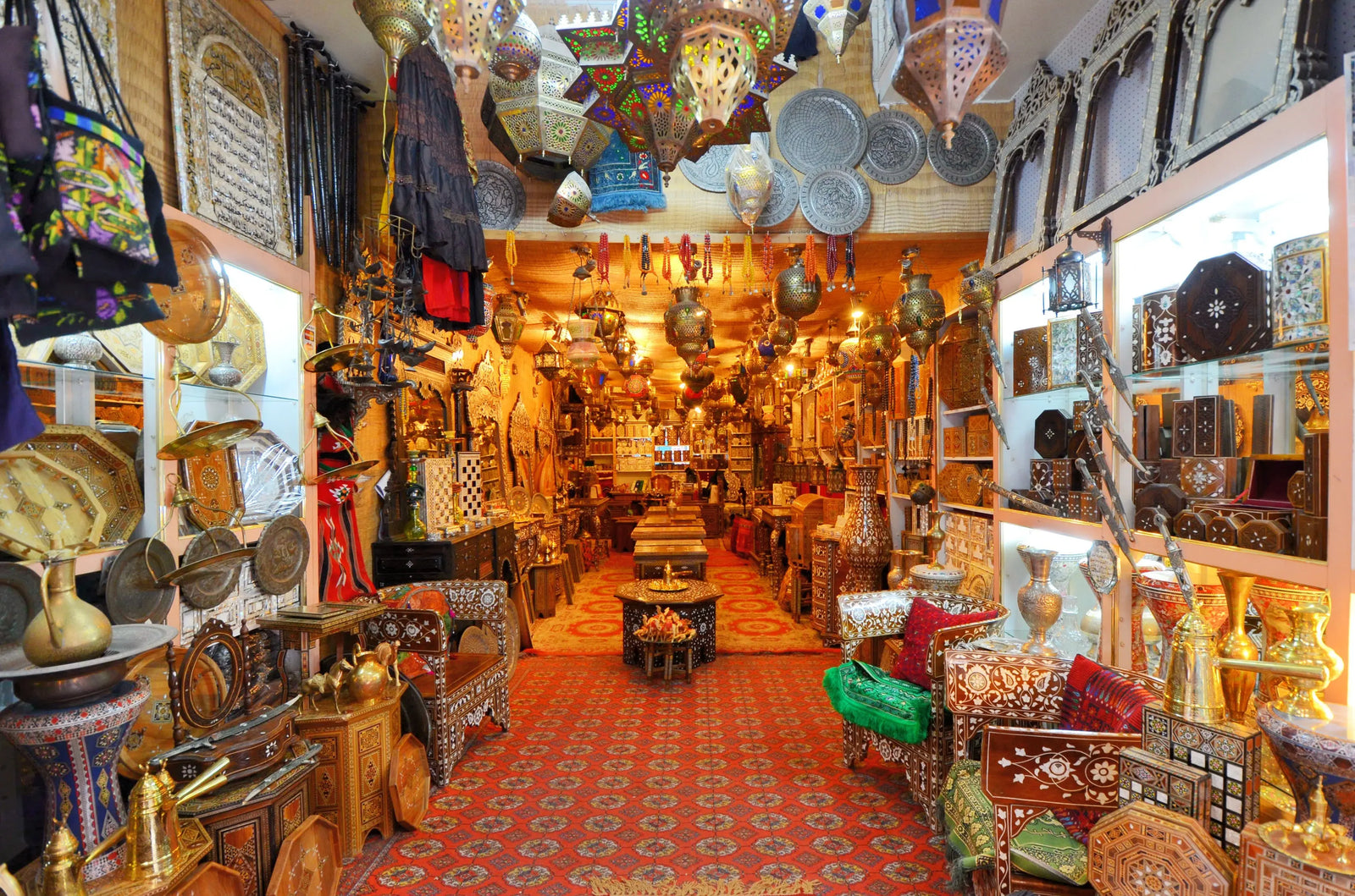 Objects for sale in a Jersualem Market