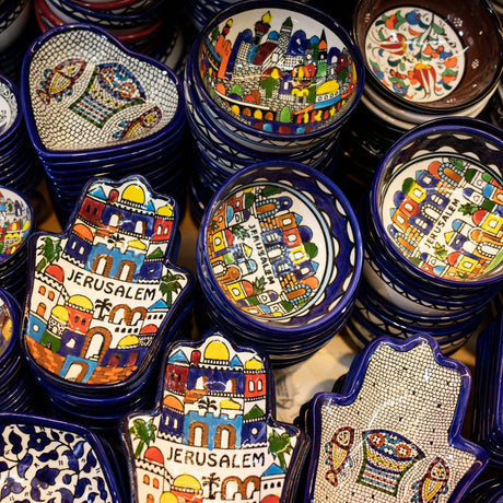 Ceramic-Plates The Israel Store