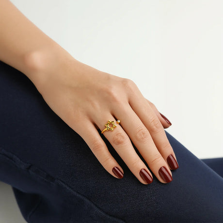 Star of David Ring for Women The Israel Store
