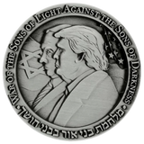 The Trump - Good vs. Evil Commemorative Coin Temple Mount Soil