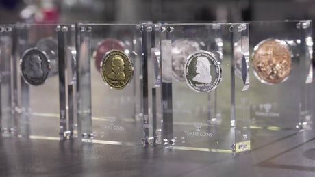 Trump-Cyrus Half-Shekel Temple Coin Holy Coins