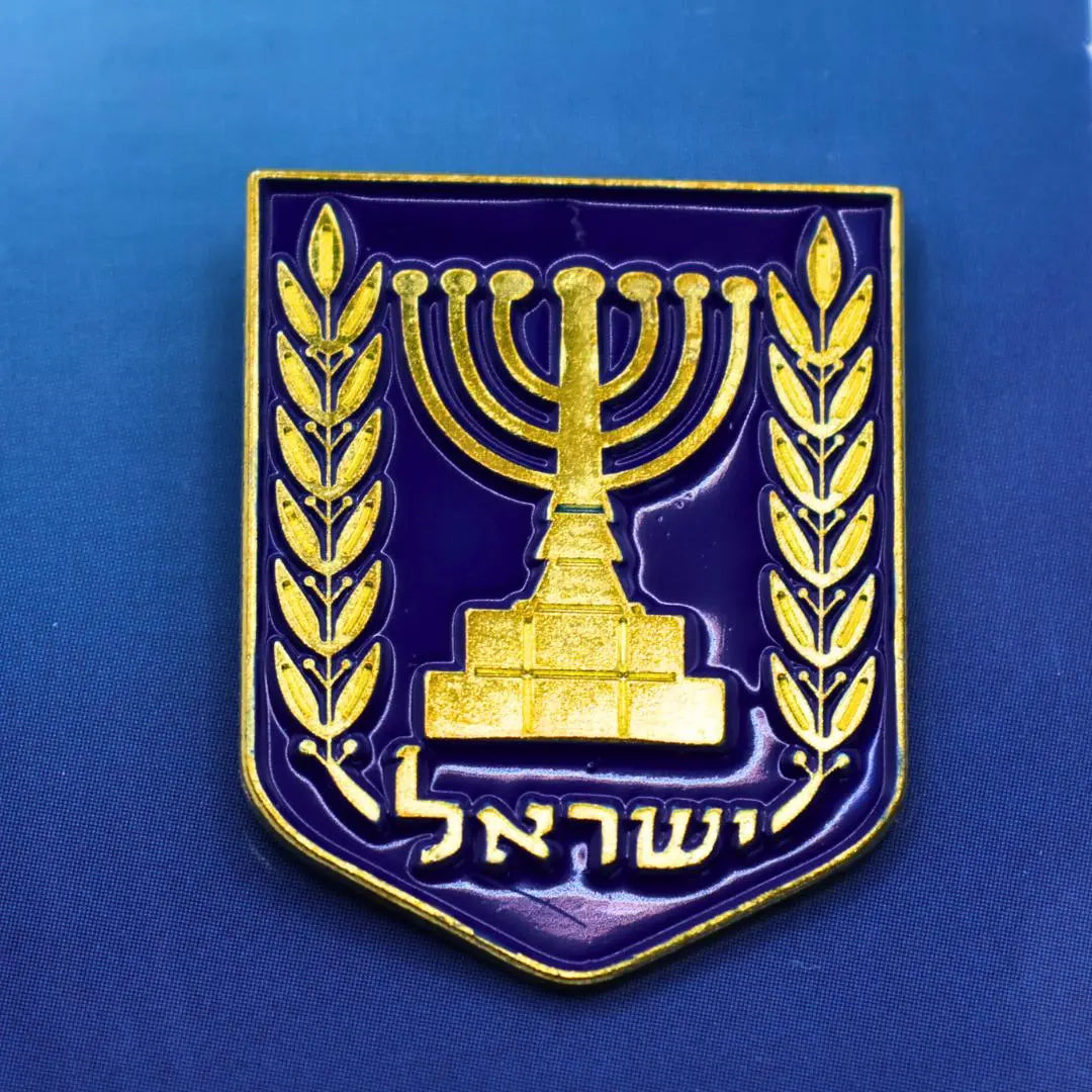 State of Israel Lapel Pin – Emblem of Israel The Israel Store