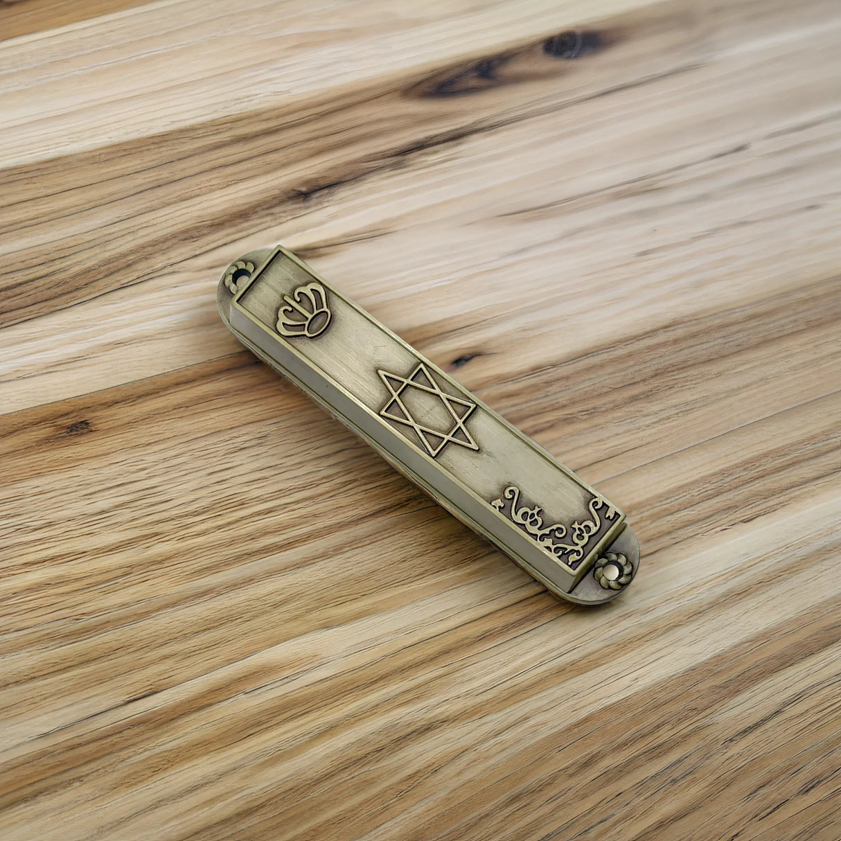 Elegant Mezuzah with Star of David The Israel Store