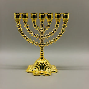 Authentic Judaica Menorah – 17cm (6.7 Inches) The Israel Store