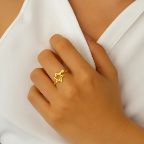 Star of David Ring for Women The Israel Store