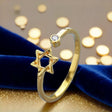 Star of David Ring for Women The Israel Store